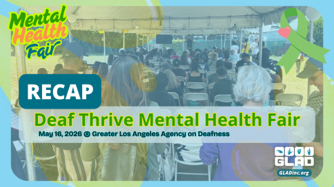 Recap Vlog Deaf Thive Mental Health Fair May 16 2026